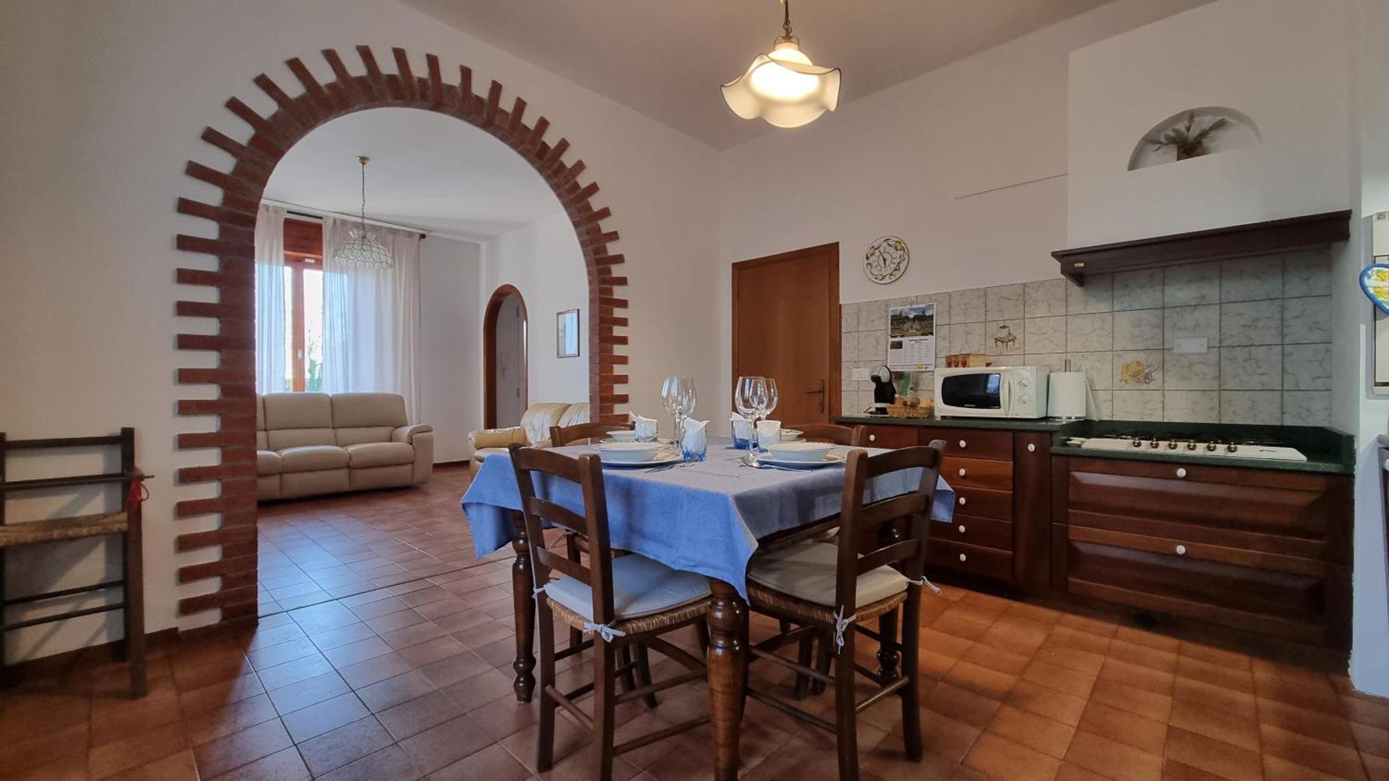 Апартаменты A Casa Di Gina Розиньано Солве Экстерьер фото
